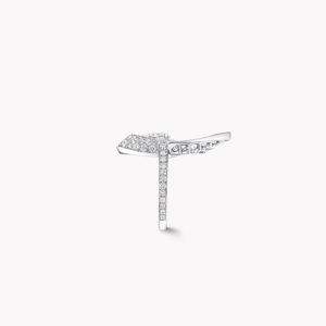 White <b>Gold</b> Pear Cut Diamond <b>Cocktail</b> <b>Ring</b> Pave Setting Heart Shape Women Luxury Engagement Jewelry - Product Image 2