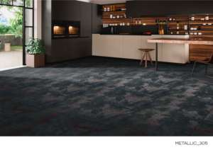 Azulejos de porcelana premium con acabado metálico 60x120cm 600x1200mm tamaño 24x48 para paredes y suelos interiores modernos - Product Image 5