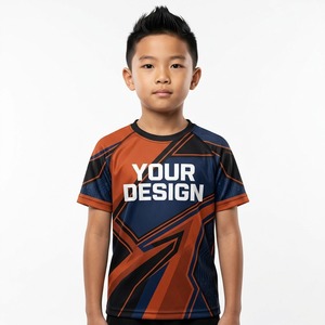 Camiseta de Artes Marciales Mixtas (MMA) Personalizada para Niños, Sublimada, de Manga Corta, Transpirable, para Entrenamiento Juvenil - Product Image 3
