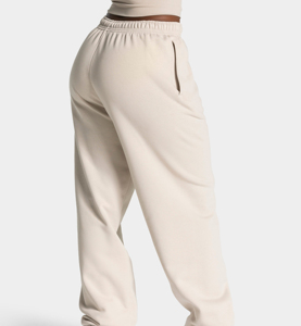 Conjunto Casual Estampado de 2 Piezas para Mujer, Tallas Grandes Personalizadas, Pantalones Jogger de Pierna Ancha con Cremallera y Capucha, Ropa Deportiva Holgada para Gimnasio - Product Image 4