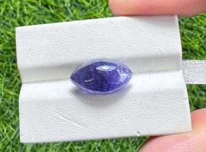Tanzanite naturelle, forme marquise, taille lisse, pierre précieuse bleue, certifiée IGI, 250 grammes, pour la fabrication de bijoux, bagues, pendentifs, haute qualité - Product Image 6