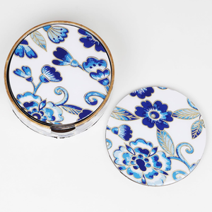 Ensemble de sous-verres écologiques en bois massif, réutilisables, pour tasses à thé et à café, résistants à la chaleur, faits à la main, pour la maison et la salle à manger - Product Image 2