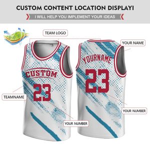 Breathable Sublimation Basketball Jerseys With Elastic Custom Lightweight Polyester Basketball Jersey For Men - Product Image 4