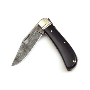 มีดพับเหล็กดามัสกัสทำมือ มีดพกพา มีดสลิปจอยท์สั่งทำพิเศษ มีด EDC ขายส่ง สหรัฐอเมริกา ยุโรป ของขวัญแทนใจ - Product Image 1