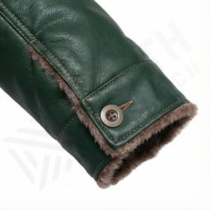 Veste de moto en cuir véritable pour homme de qualité supérieure, nouvelle arrivée, vestes de moto d'hiver, protections amovibles, personnalisables - Product Image 6