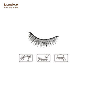 Pestañas postizas hechas a mano CR01 al por mayor para mayoristas en línea - Product Image 3