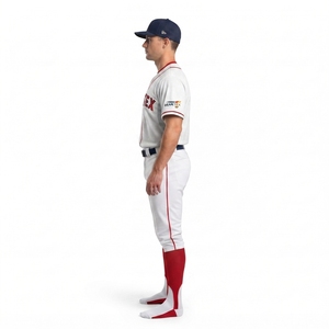Custom Mens <b>Baseball</b> Jersey 100% Polyester Interlock Pro Fit Uniform OEM Sialkot Manufacturer - Product Image 3