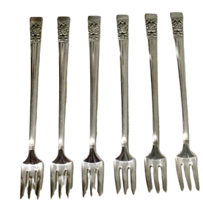 Tenedor de Metal Dorado y Plateado para Postres, Frutas y Ensaladas, Ideal para Regalo, el Más Vendido en India, Cubertería para Bodas y Cocina - Product Image 5