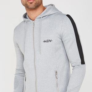 Jersey de lana ligera de alta calidad para hombre, Sudadera con capucha, diseño personalizado, conjunto de invierno de algodón y poliéster, cuello con capucha de patrón sólido - Product Image 1