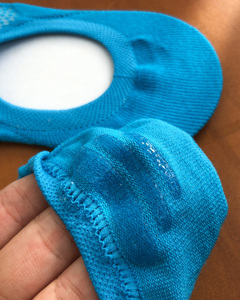 <b>Women</b> Striped Mesh Ankle <b>Socks</b> Breathable Cotton Blends Summer Daily Wear Thin Knitted <b>Sock</b> - Product Image 3
