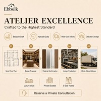 Armoire sur mesure en contreplaqué avec portes battantes, système de rangement moderne et luxueux pour projets intérieurs de villas et d'hôtels, le choix des architectes