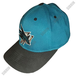 Gorra Sibrin Personalizada Premium de los San Jose Sharks, Bordado 3D, Ajustable, con Cierre a Presión, Gorra Deportiva, Gorras de Hockey Profesional - Product Image 2