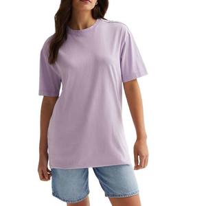 Camiseta de Algodón Personalizada para Mujer, Diseño Gráfico Moderno de Verano, Manga Corta, Color Personalizado, Nueva Llegada - Product Image 1