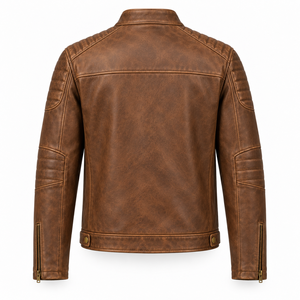Wholesale STITCH MASTER PRO INDUSTRIES Genuine Leather Waterproof Hooded <b>Vintage</b> Men <b>Biker</b> Motorcycle <b>Jacket</b> Premium Winter - Product Image 2