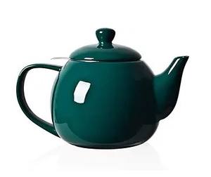 Théière côtelée de luxe avec bec verseur de précision, poignée confortable, design isotherme, idéale pour le service du thé moderne - Product Image 3