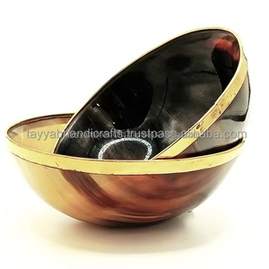 Cuenco para servir de cuerno de alta demanda con su vajilla moderna con diseño de Tayyab Handicraft Agate - Product Image 1