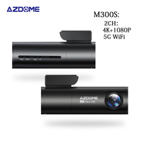 Cámara para Auto AZDOME 4ch 3 2ch, 4K 2K 1080P HD Wifi, Super Visión Nocturna, GPS, Adas, 4G Streaming, Espejo Retrovisor, Cámara Delantera y Trasera