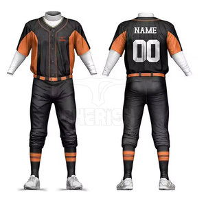 Meilleurs ensembles d'uniformes de baseball respirants en matériaux de qualité supérieure, ensembles d'uniformes de baseball sur mesure pour le sport - Product Image 6