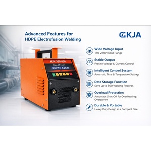 Máquina de Soldadura por Electrofusión de HDPE CKJA <span class=keywords><strong>HJN</strong></span> 360/430, 3.6kW / 4.2kW, Control Digital, Equipo de Fusión de Tuberías de PE - Product Image 6
