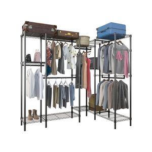 Torre portaoggetti verticale con robusto telaio in acciaio e contenitori in tessuto a estrazione facilitata, organizer per camera da letto, corridoio o ingresso - Product Image 3
