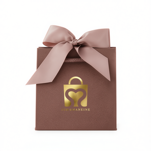 Luxury Boutique Custom Print Mini Promotional Paper Bag with Cotton Handle Vietnam Manufacturer for <b>Small</b> Jewelry Packaging - Product Image 1