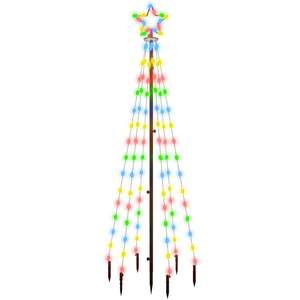Árbol de Navidad de PVC con Acabado en Polvo de Acero y Cobre Colorido, Decoración Festiva con Puntas para la Temporada Navideña - Product Image 2