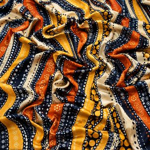 Tissu africain imprimé wax Ankara en coton, motifs tribaux traditionnels Dashiki Kitenge, textile Dutch Wax pour robes, mode, vente en gros, export - Product Image 5