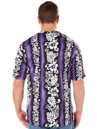 เสื้อยืดลายดอกไม้ฮาวายสำหรับผู้ชาย ลายทางชายหาดฤดูร้อน แขนสั้น สวมใส่สบาย พิมพ์ลายทรอปิคอล - Product Image 2