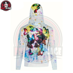 Nuevo y Moderno, Cómodo, Diseño Único, Última Moda, Corte Regular, Ropa Casual de Calle, Otoño, Bolsillo, Estampado Artístico de Mariposas, Alta Calidad - Product Image 2