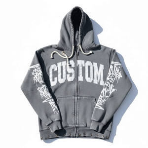Fábrica de sudaderas personalizadas OEM con servicios internos de muestreo, corte, costura y exportación global confiable para compradores. - Product Image 1