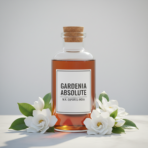 Aceite Absoluto de Gardenia Puro a Granel, 100% Natural, Gardenia Jasminoides, Extraído con Solvente, Absoluto Floral para Perfumería de Lujo - Product Image 1