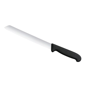 Couteaux à pain à manche noir en acier inoxydable, lame longue dentelée, couteaux professionnels de boulangerie pour trancher le pain, les gâteaux, les pâtisseries et les pains de mie - Product Image 1