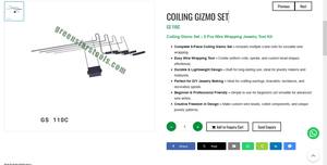 Kit de 5 outils de bobinage de fil pour la fabrication de bijoux, outils manuels pour bijoutiers |   Numéro d'article GS-110C - Product Image 3