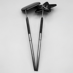 Star And <b>Square</b> Shape / Top Quality Black Plasma Color With Custom Logo Print Eyelash Extension <b>Mirror</b> - Product Image 2