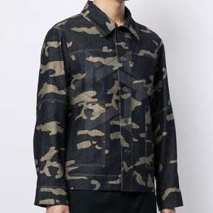 Veste en jean raffinée pour homme, finition premium, vêtement de marque, fabricant sur mesure, veste en jean signature pour homme - Product Image 2