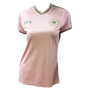เสื้อฟุตบอลสีชมพู AKA สำหรับผู้หญิง แขนสั้น เสื้อกีฬา ชุดทีม ชุดกีฬา เสื้อฟุตบอลลำลอง เสื้อผ้าแฟชั่น ขายส่ง - Product Image 1