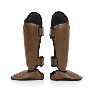 Espinilleras Profesionales de Boxeo en Cuero PU para MMA, Muay Thai, Kickboxing, Protección de Piernas, SPALL JP SPORTS - Product Image 3