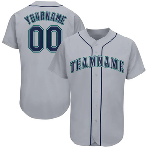 Uniforme de Béisbol con Botones, Personalizable con Nombre y Número, para Jóvenes, Adultos, Hombres y Mujeres, Ropa Deportiva - Product Image 1
