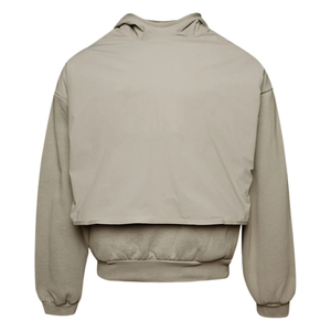 Sudadera con Capucha de Doble Capa de Alta Calidad para Hombre, Estilo Urbano, Algodón Grueso, Cálida para Invierno, con Logotipo Personalizado - Product Image 1