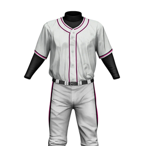 Customized Logo Team Wear Best Selling Adult Baseball Uniform Premium Quality Custom Design Baseball Uniform For Sale - Product Image 4