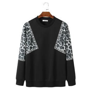 Sudaderas de cuello redondo de lana de algodón de 400Gsm de alta calidad para hombres, ropa de invierno bordada, directo del fabricante, venta al por mayor, precio bajo - Product Image 1