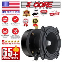Haut-parleur de porte 5 voies 6,5 pouces avec tweeter intégré + combo subwoofer 580W PMPO et tweeters audio 300W PMPO