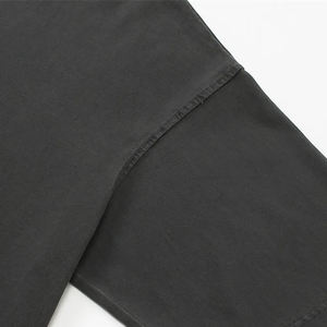 เสื้อยืดคอตตอนวินเทจฟอกสี ทรงโอเวอร์ไซส์ พิมพ์ลาย DTG สำหรับผู้ชาย ผ้าหนา 260gsm  เสื้อยืดเปล่าแบบเรียบๆ สั่งทำได้ ทรงบ็อกซี่ เหมาะสำหรับกลุ่มเพื่อนร่วมชั้น - Product Image 4