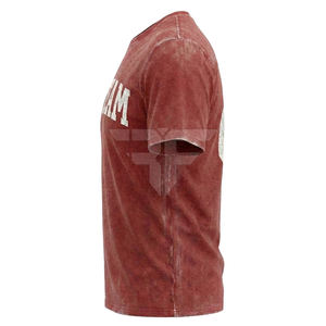 Camisetas de Hombre de Algodón 100% de Alta Calidad, Económicas y Más Vendidas, con Logotipo Personalizado y Bolsillo, Transpirables, de Secado Rápido, Tela de Lona - Product Image 4