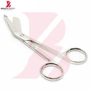 Ciseaux chirurgicaux manuels de qualité supérieure, poignée antidérapante, acier inoxydable médical, autoclavables, réutilisables, premiers secours - Product Image 2