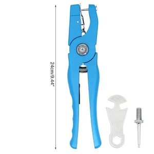 Pinzas para Etiquetas de Oreja de 5 Estilos, Tijeras para Quitar Etiquetas de Oreja, Pinzas Metálicas para Etiquetas de Oreja de Ganado, Ovejas, Cerdos, Caballos, Herramientas de Identificación Animal - Product Image 4