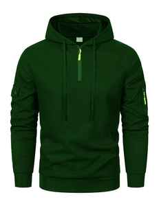 Sudadera con Cierre de Cremallera 2026 para Hombre y Mujer, Cálida para Invierno, Manga Larga, Color Sólido, 100% Algodón, Servicio OEM - Product Image 6