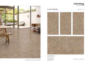 Azulejo de Porcelana Tallado Exclusivo 600x1200, Formato Grande, Superficie Texturizada Premium, para Pared y Suelo, Uso Interior y Exterior Moderno - Product Image 3