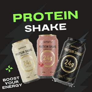 Shake protéiné au lactosérum certifié HALAL BRC ISO HACCP - 24g de protéines, saveur vanille, nutrition sportive, boisson prête à l'emploi - Product Image 5