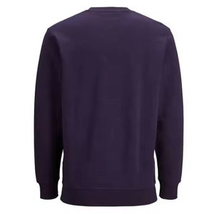 Sweat-shirt à col rond en molleton français pour homme, coupe classique, décontracté, coupe-vent, respirant, séchage rapide, hiver, imprimé personnalisé - Product Image 2